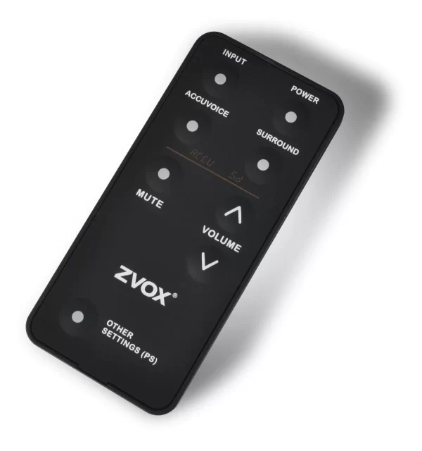 Zvox tv speakers have great options for hearing better for those with hearing loss