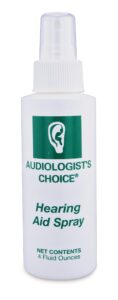 audiologist's choice® hearing aid and earmold cleaner