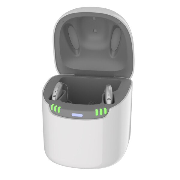 Signia Dry&Clean Charger for Signia AX RIC and BTE hearing aids