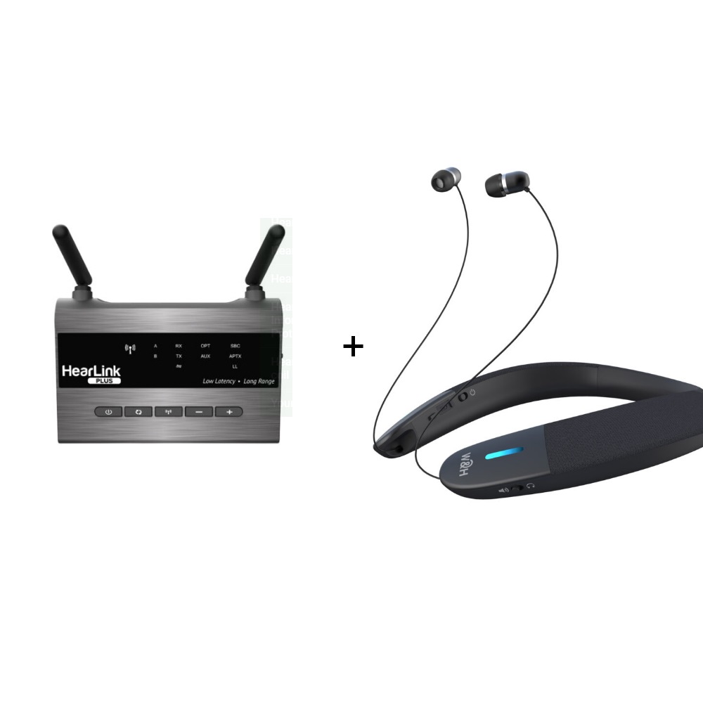 HearLink Bluetooth TV transmitter for assisted listening