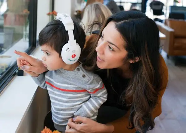 hearmuffs passive for infants and toddlers - pink