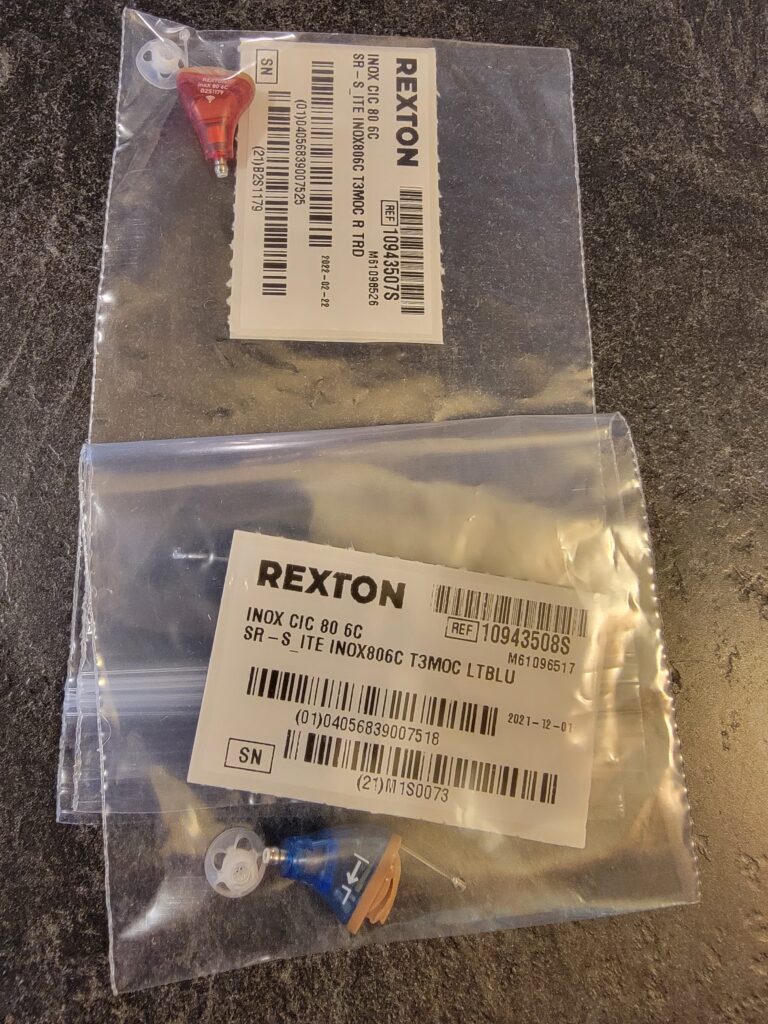 Inox 80 6 C Rexton Hearing aid Used