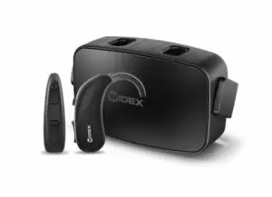 Widex Moment BTE hearing aid charger for behind the ear hearing aids