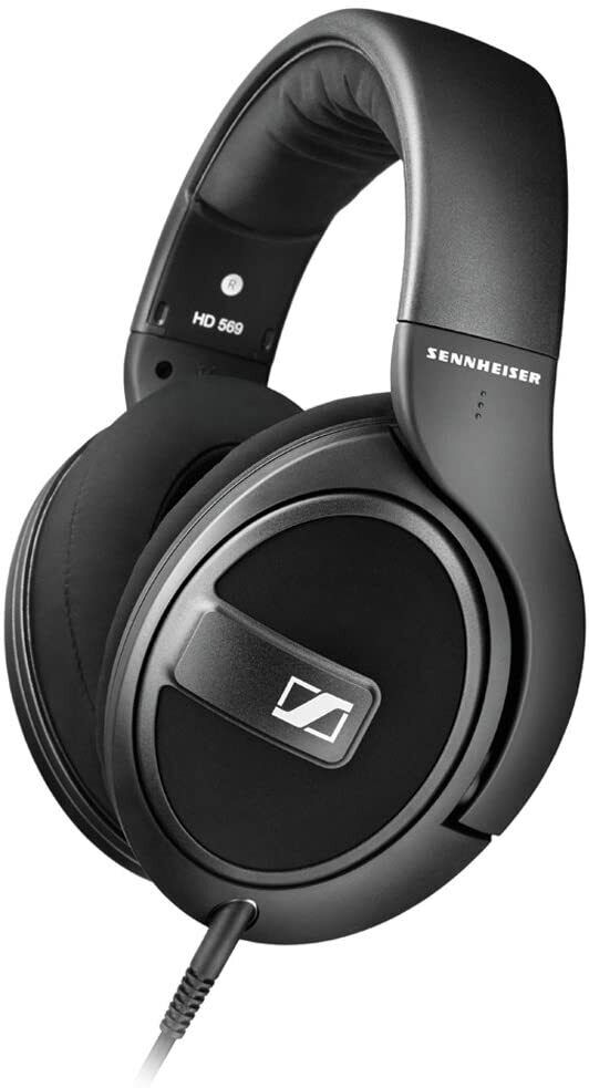 Sennhesier HD 569 over-the-ear headphones in black