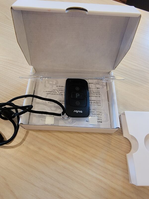 used signia miniPocket remote control in the box