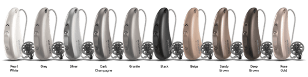 Rexton Hearing aids with t-coil and rechargeable