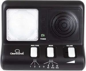 ClearSounds CR200 for hearing loss amplified ringer for telephone