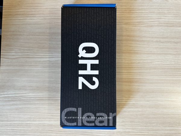 open box clearsounds qh2 bluetooth hub and phone amplifier