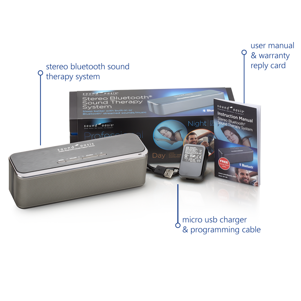 Stereo speaker for Tinnitus Therapy