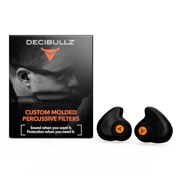 decibullz custom molded percussive shooting filters