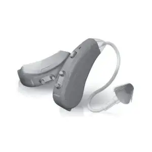 Tuned L155 OTC Hearing Aids in silver