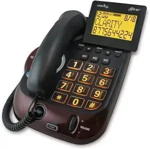 clarity alto plus digital speakerphone amplified phone for hearing loss