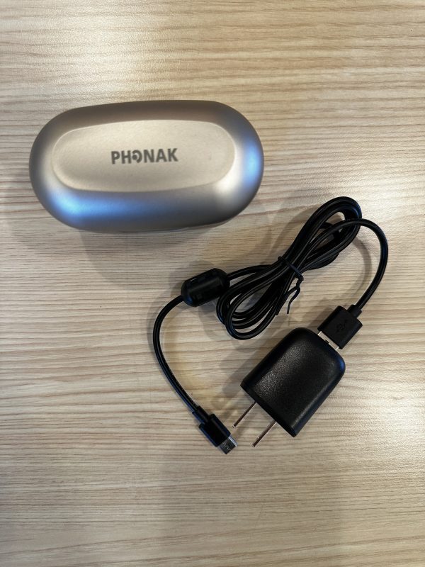 open box phonak charger case go