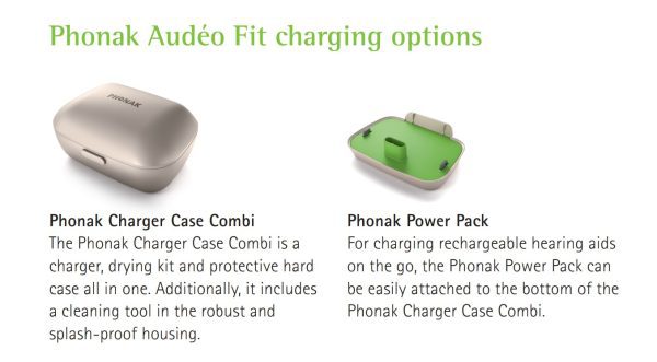 phonak power pack with charger case combi how to use with phonak hearing aids