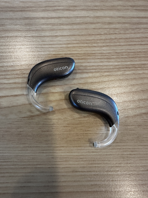 used oticon more 2 bte hearing aids