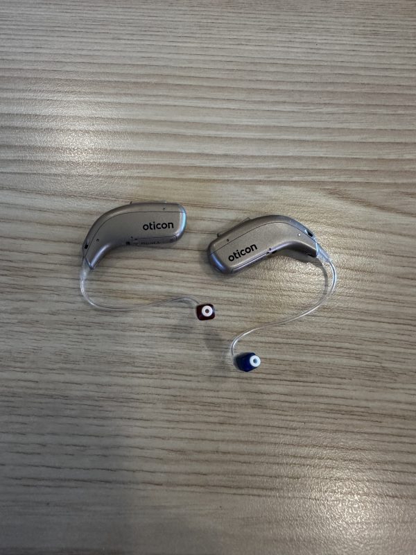 used oticon real 1 minirite r hearing aids