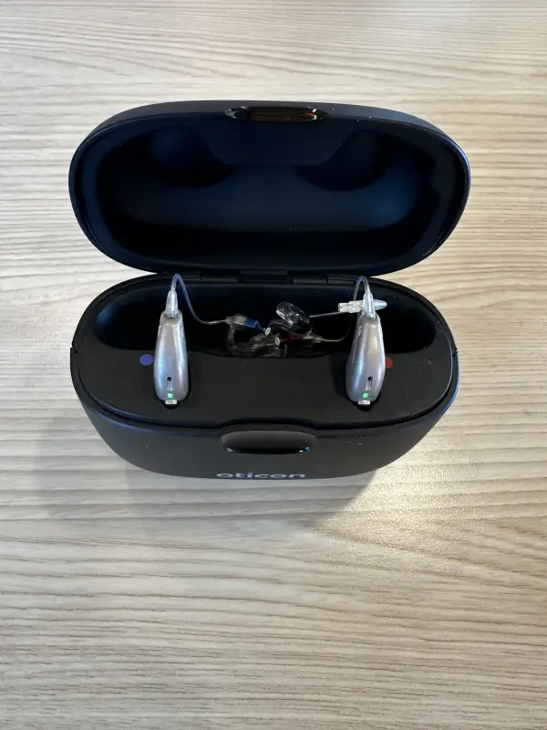 used oticon real 1 minirite r hearing aids