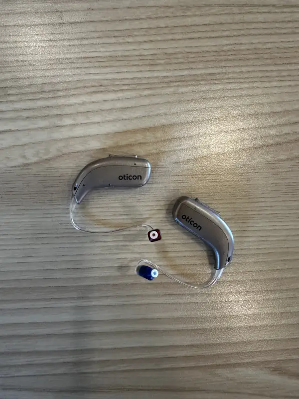 used oticon real 1 minirite r hearing aids