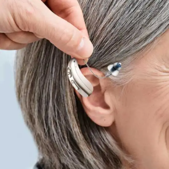 Hearing Aid in Ear