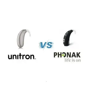 unitron vs. phonak: similarities and differences in hearing aid technology