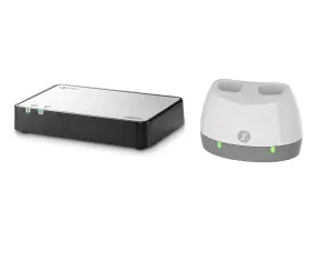 signia tv streamer + charger bundle