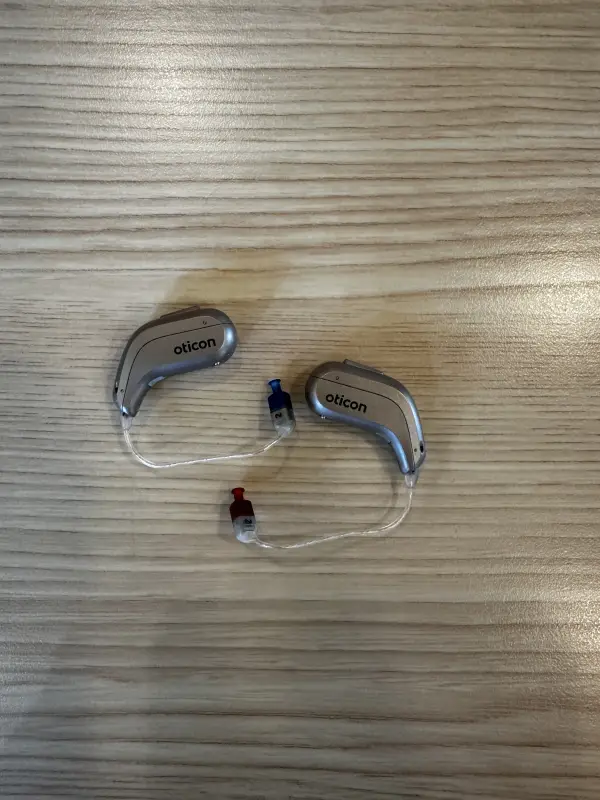 used oticon intent 1 minirite r hearing aids
