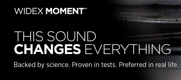 Widex Moment sheer hearing aids