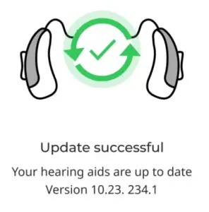 update your signia hearing aids at home with signia myupdater app