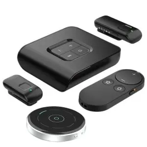 starkey accessory options, Starkey TV Streamer, Remote Mic+, Mini Remote Mic, and Table Mic